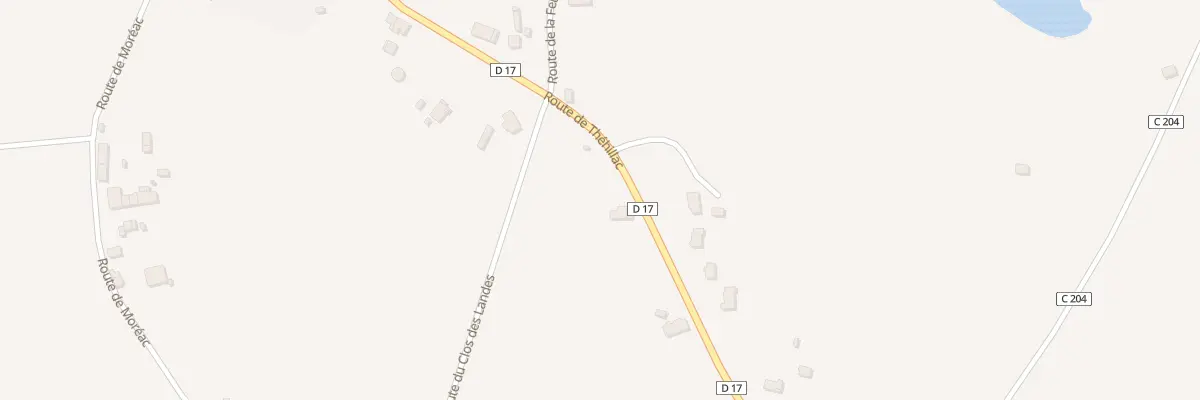 Plan du 5108 La Frelande à Sévérac