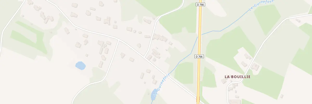 Plan du 71 La Touchefais à Trélivan