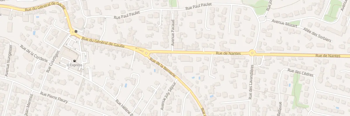 Plan du 8 Rue de Nantes à Pornic