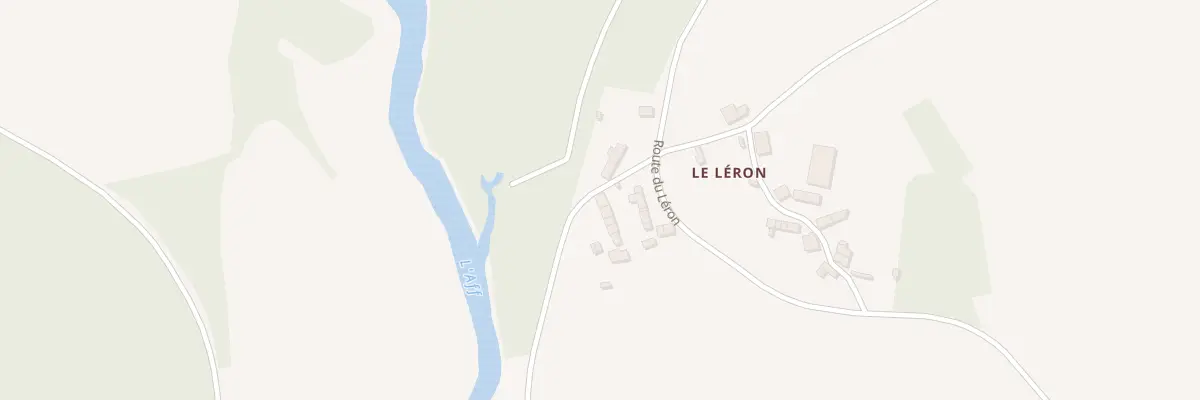Plan du 36 Le Leron à Comblessac