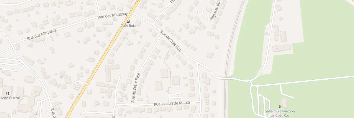 Plan du 10 Rue de Coet Roz à Pontchâteau