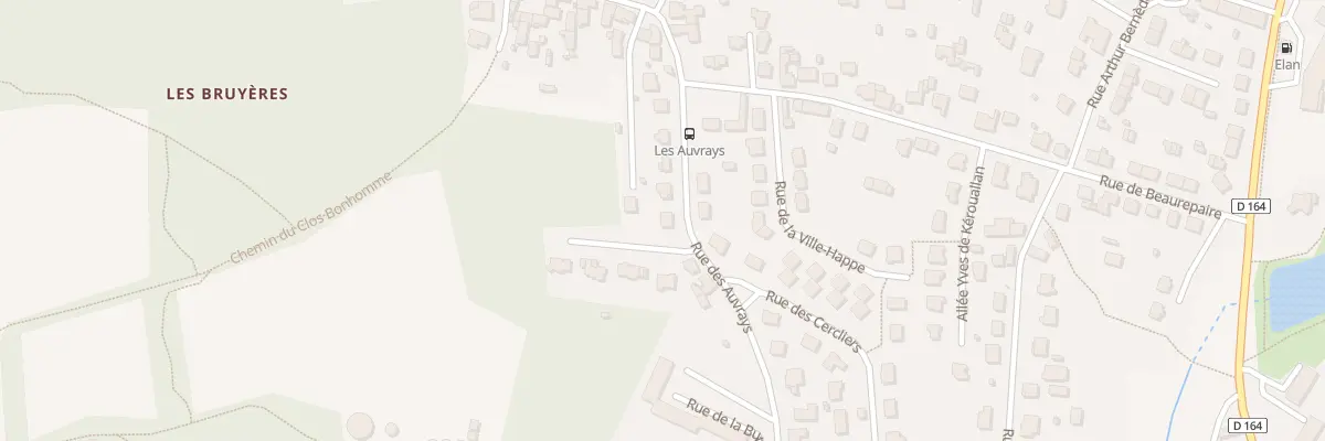 Plan du 47 Rue des Auvrais à Redon