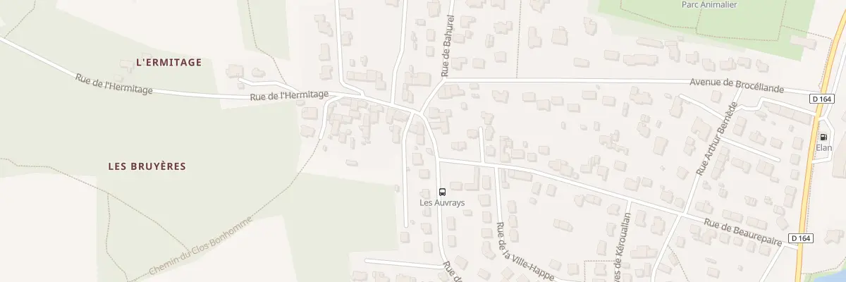 Plan du 45 Rue de Beaurepaire à Redon