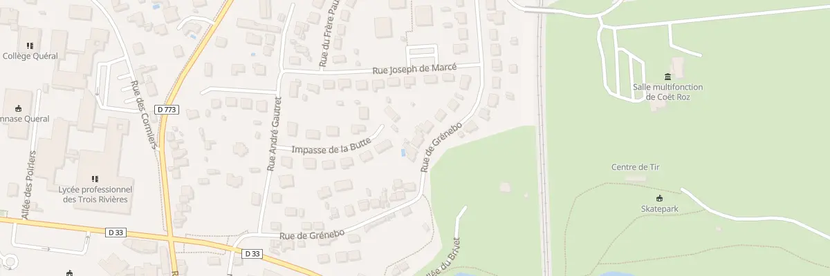 Plan du 23 Rue de Grenebo à Pontchâteau