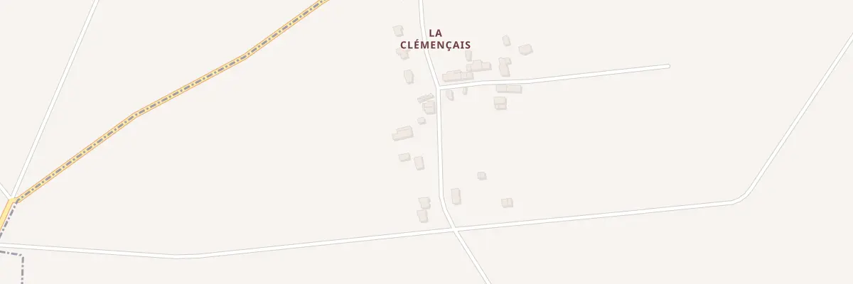 Plan du 30 La Clemencais à Drefféac