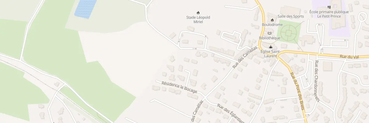 Plan du 7 Res Le Bocage à Quévert