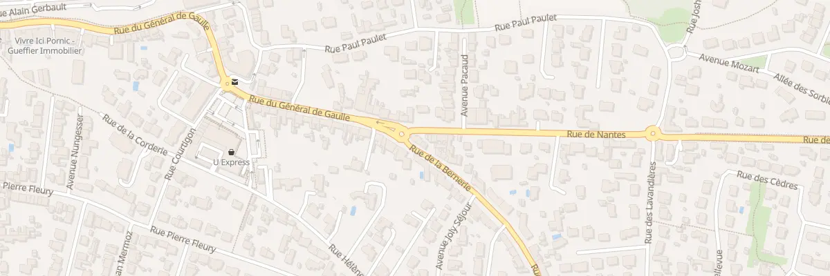 Plan du 2 Rue de Nantes à Pornic