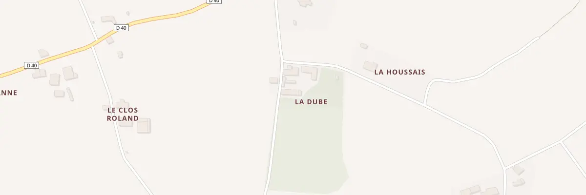 Plan du 5460 Coganne à Paimpont