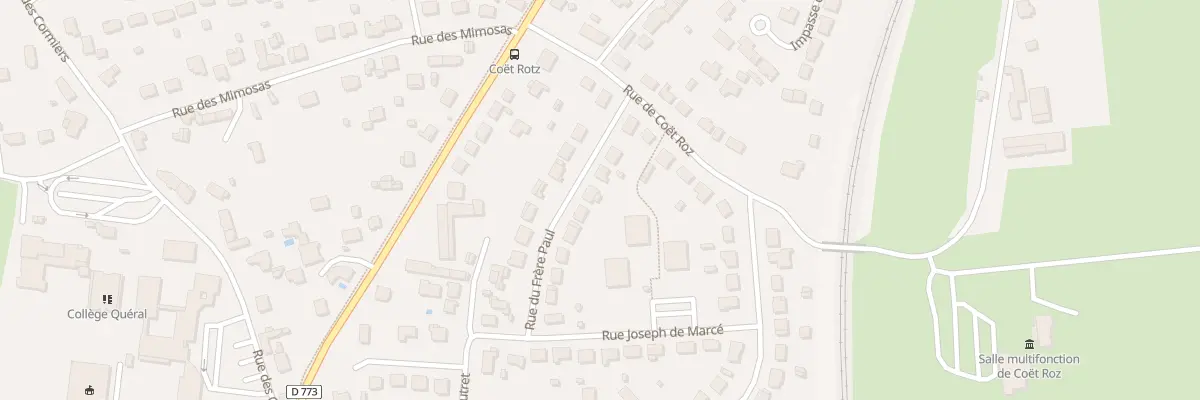 Plan du 12 Rue du Frère Paul à Pontchâteau