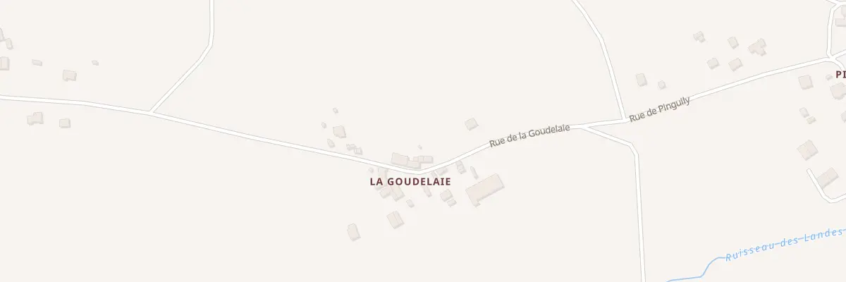 Plan du 5130 La Goudelaie à Cournon