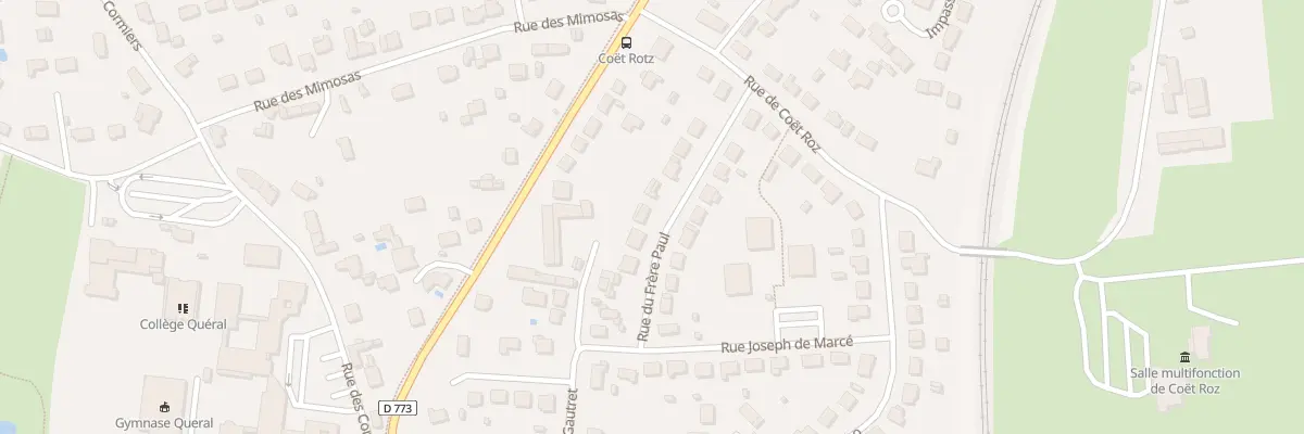 Plan du 7 Rue du Frère Paul à Pontchâteau