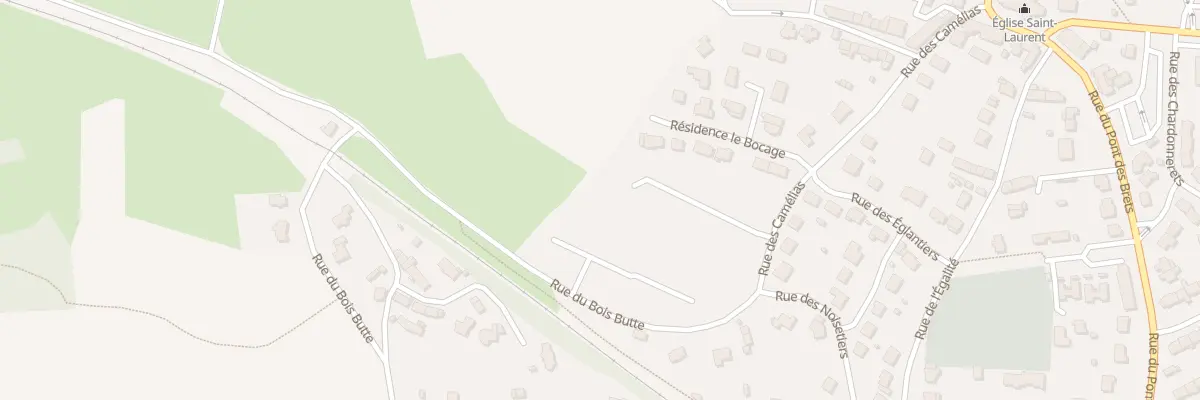 Plan du 25 Imp des Arbousiers à Quévert