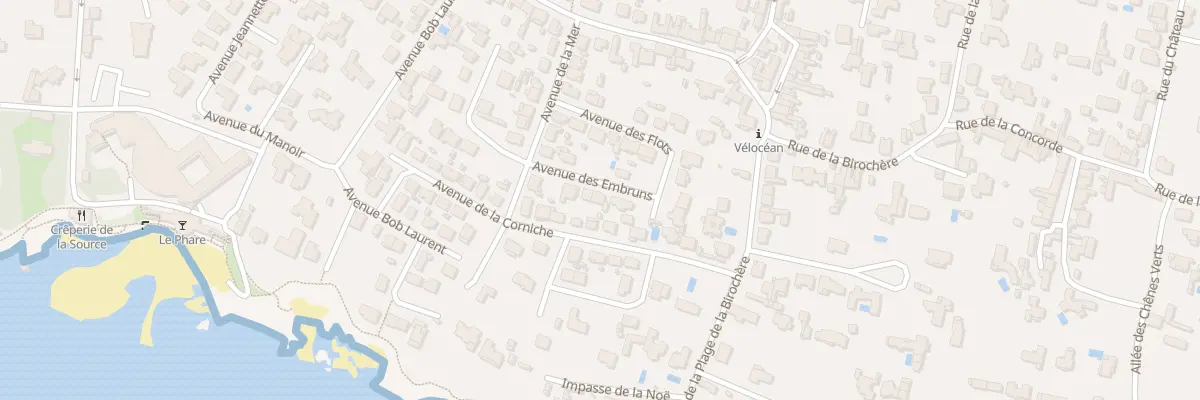 Plan du 62 Av des Embruns à Pornic