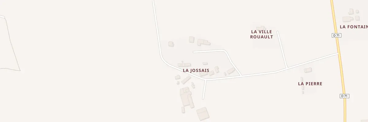Plan du 5041 A la Jossais à Saint-Gonlay