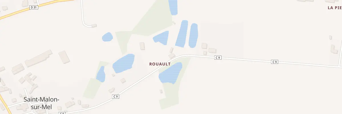 Plan du 17 Rouault à Saint-Malon-sur-Mel