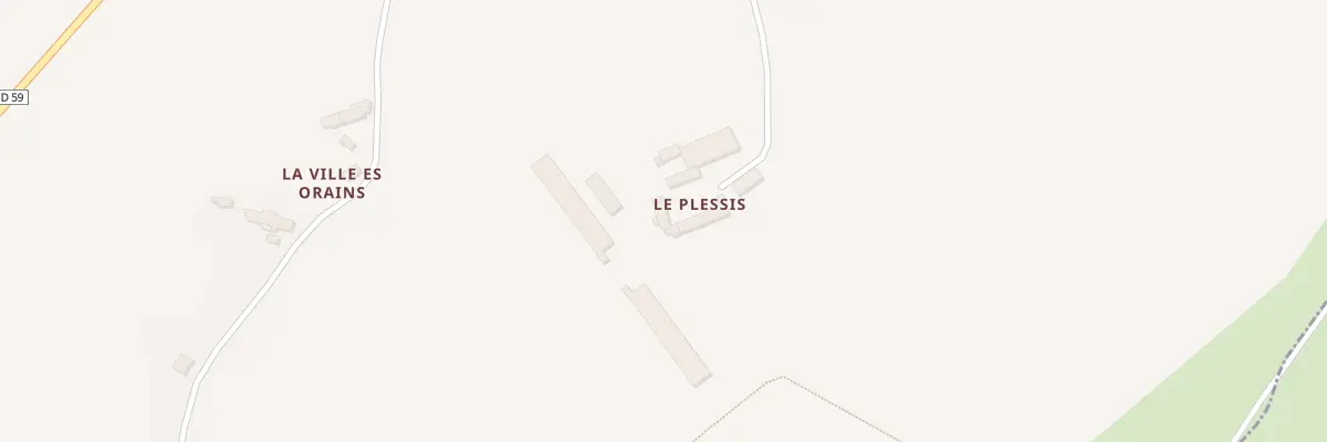 Plan du 11 Le Plessix à Saint-Malon-sur-Mel