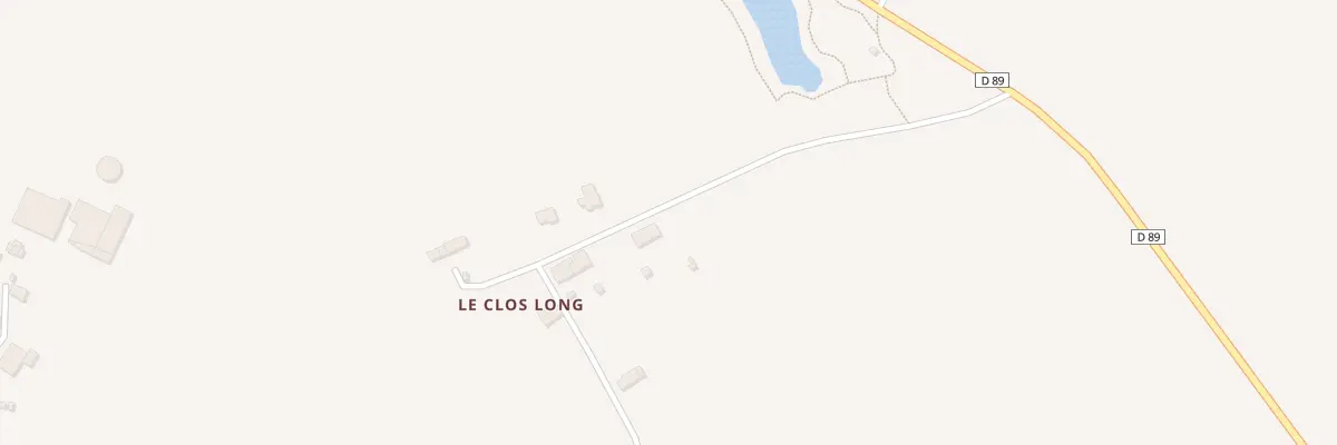 Plan du 5192A Le Clos Long à Guitté