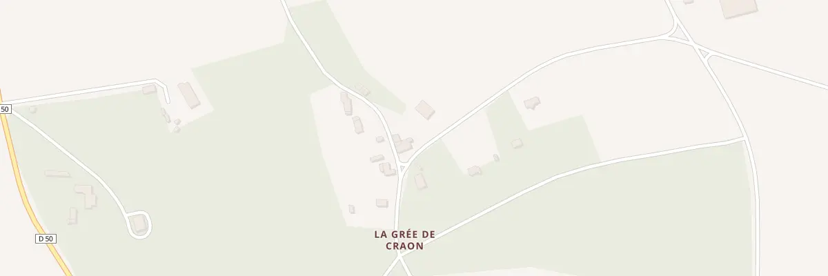 Plan du 14 La Gree de Craon à Comblessac