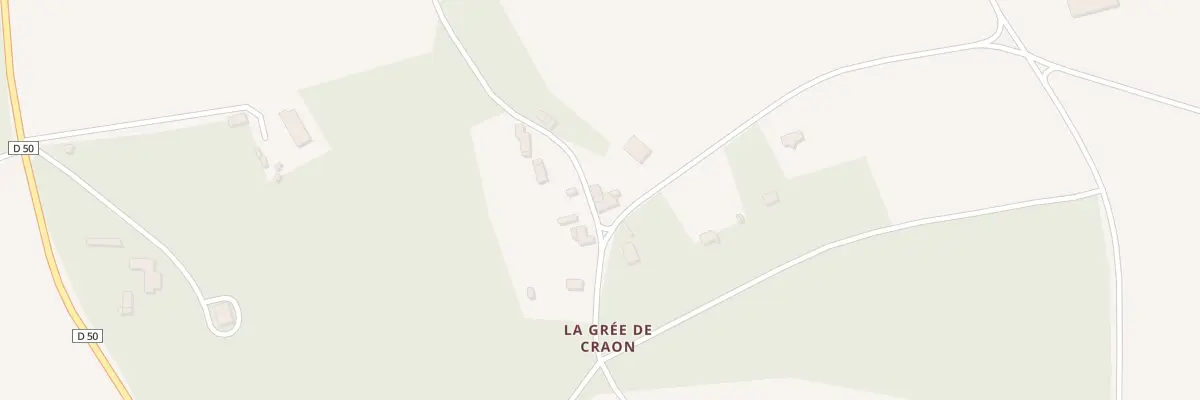 Plan du 16 La Gree de Craon à Comblessac