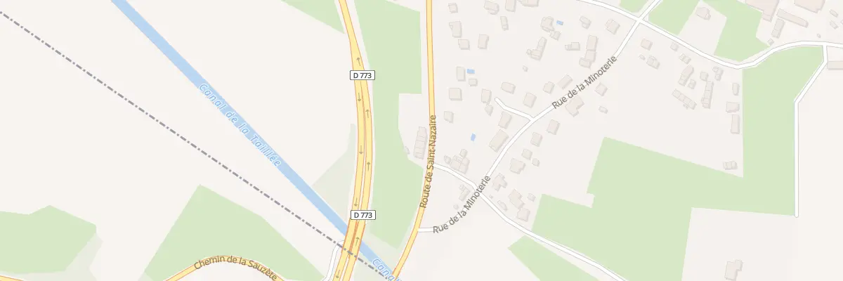 Plan du 52 Rte de Saint-Nazaire à Besné