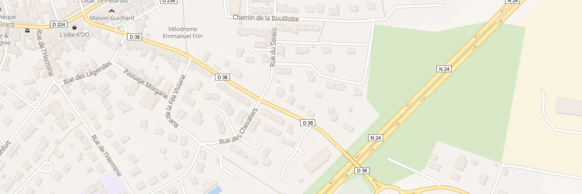 Plan du 21 Rue du Marché à Plélan-le-Grand