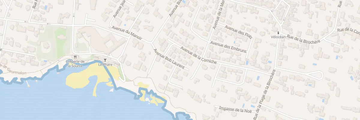 Plan du 15 Rue Bob Laurent Le Clion à Pornic