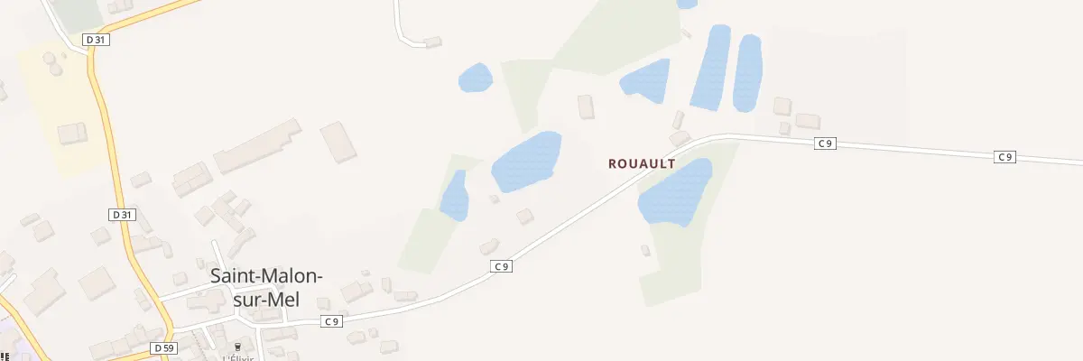 Plan du 11 Rouault à Saint-Malon-sur-Mel