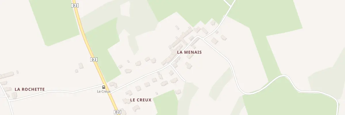 Plan du 13 La Mennais à Pleslin-Trigavou