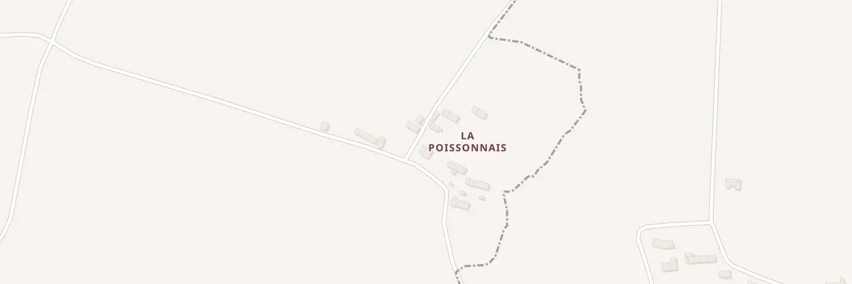 Plan du 7 La Poissonnais à Plumaudan