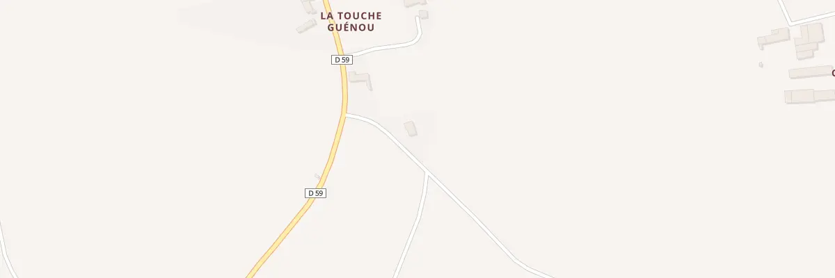 Plan du 9 La Touche Guenou à Saint-Malon-sur-Mel