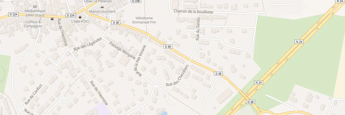Plan du 52 Rue du Marché à Plélan-le-Grand
