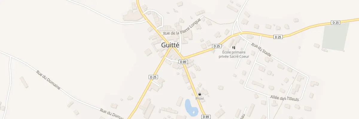 Plan du 12 Pl de l’Eglise à Guitté