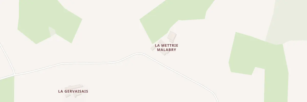 Plan du 6359F La Mettrie Malabry à Beaussais-sur-Mer