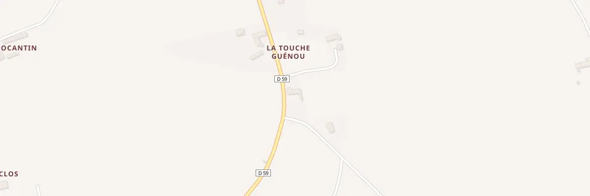 Plan du 7 La Touche Guenou à Saint-Malon-sur-Mel