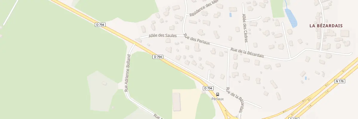 Plan du 18 Route de Corseul à Quévert
