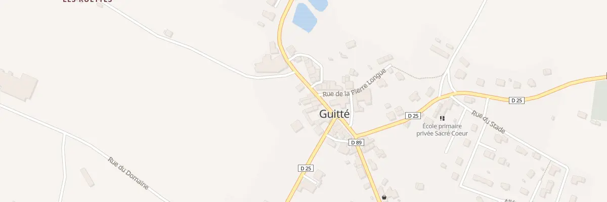 Plan du 7 Rue de Dinan à Guitté