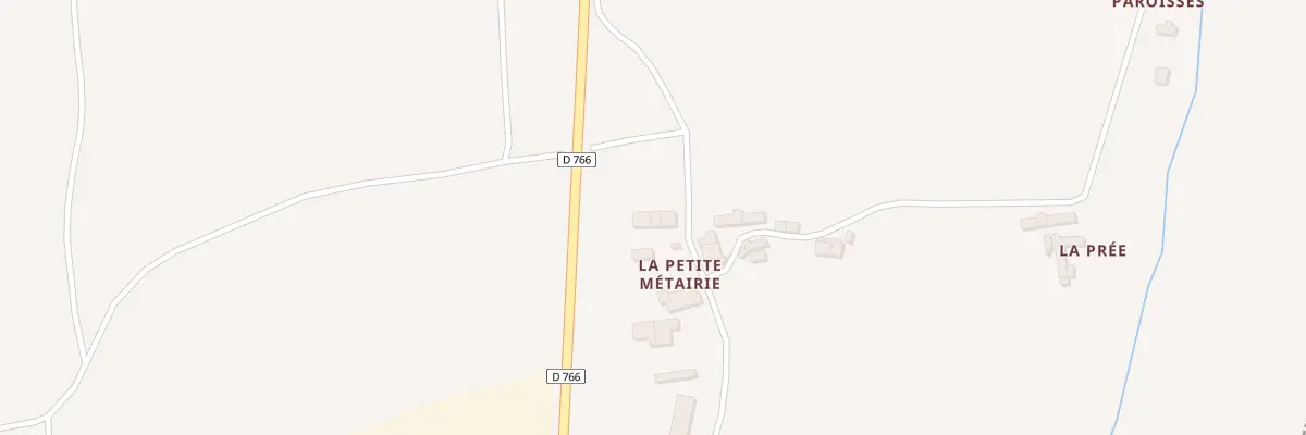 Plan du 3 La Petite Metairie à Plumaudan