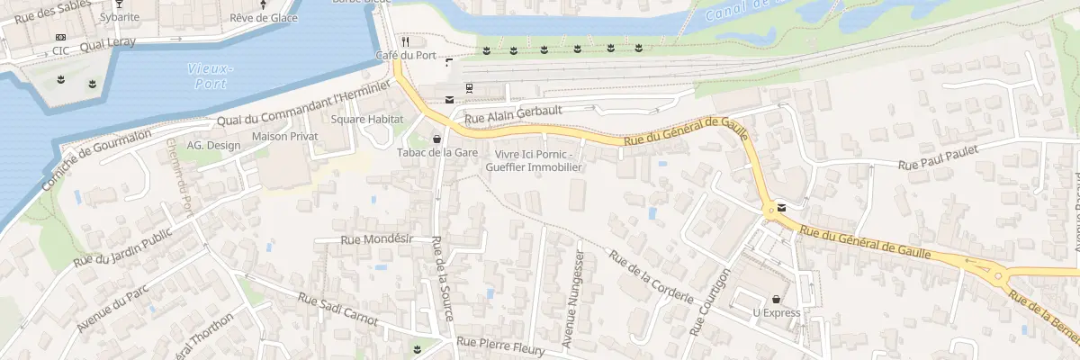 Plan du 16B Rue du Gal de Gaulle à Pornic