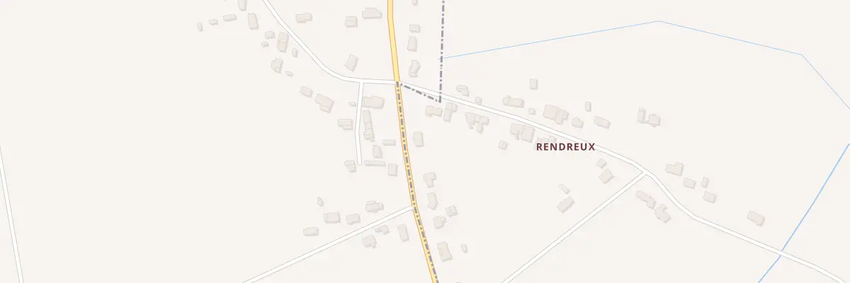 Plan du 166 Rendreux à Drefféac