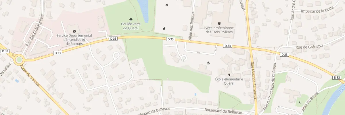 Plan du 9 Bd Pelle de Queral à Pontchâteau