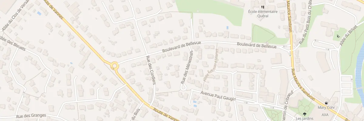 Plan du 4 Rue des Menestrels à Pontchâteau