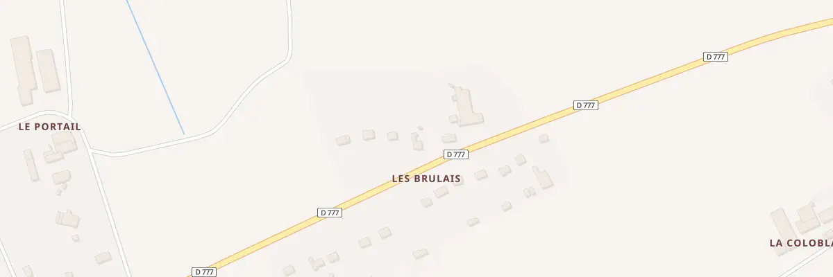 Plan du 6 Les Brulais à Sixt-sur-Aff