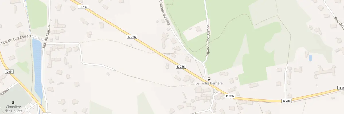 Plan du 9004 Le Tertre Barriere à Saint-Lunaire