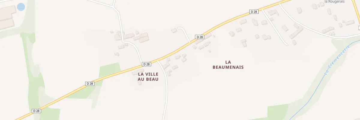 Plan du 59 La Ville Piquant à Pleslin-Trigavou