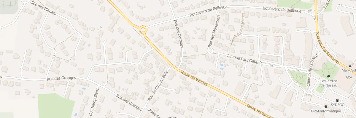 Plan du 12A Rue des Cordiers à Pontchâteau