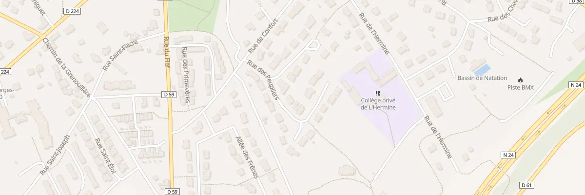 Plan du 3 Rue des Peupliers à Plélan-le-Grand