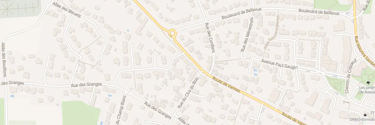Plan du 67 Rte de Vannes à Pontchâteau