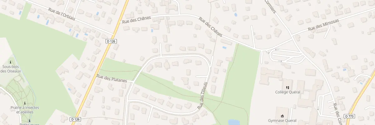 Plan du 17 Rue des Tilleuls à Pontchâteau