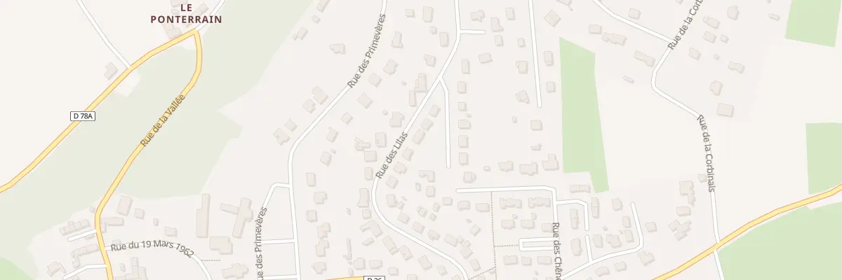 Plan du 5 Rue des Lilas à Bobital