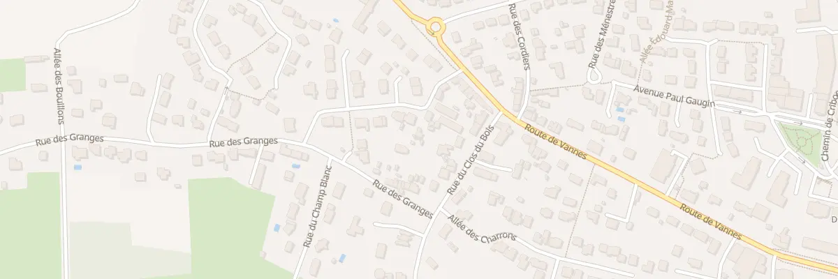 Plan du 5 Rue du Clos des Granges à Pontchâteau